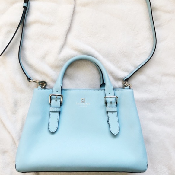 kate spade blue satchel